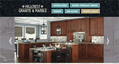 Desktop Screenshot of hillcrestgranitemarble.com